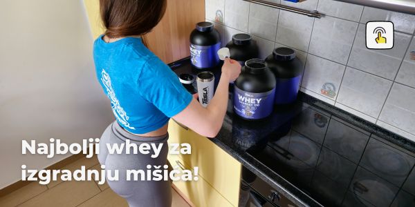 najbolji whey za izgradnju mišića